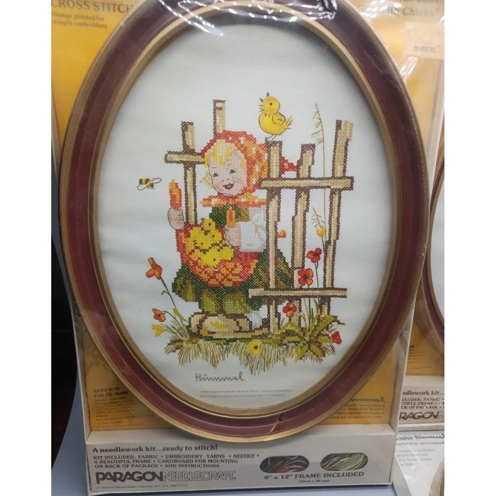 LOT of Paragon Needlecraft Kits Hummel Cross Stitch 9